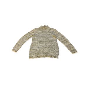 Anthropologie Moth Grey Striped Sweater - Women’s Size Large